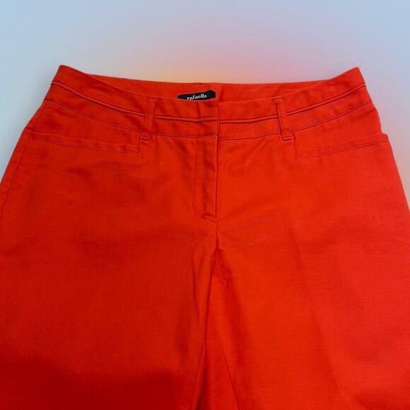 RAFAELLA Women’s 6 Orange Ankle Pant - Picture 1 of 4